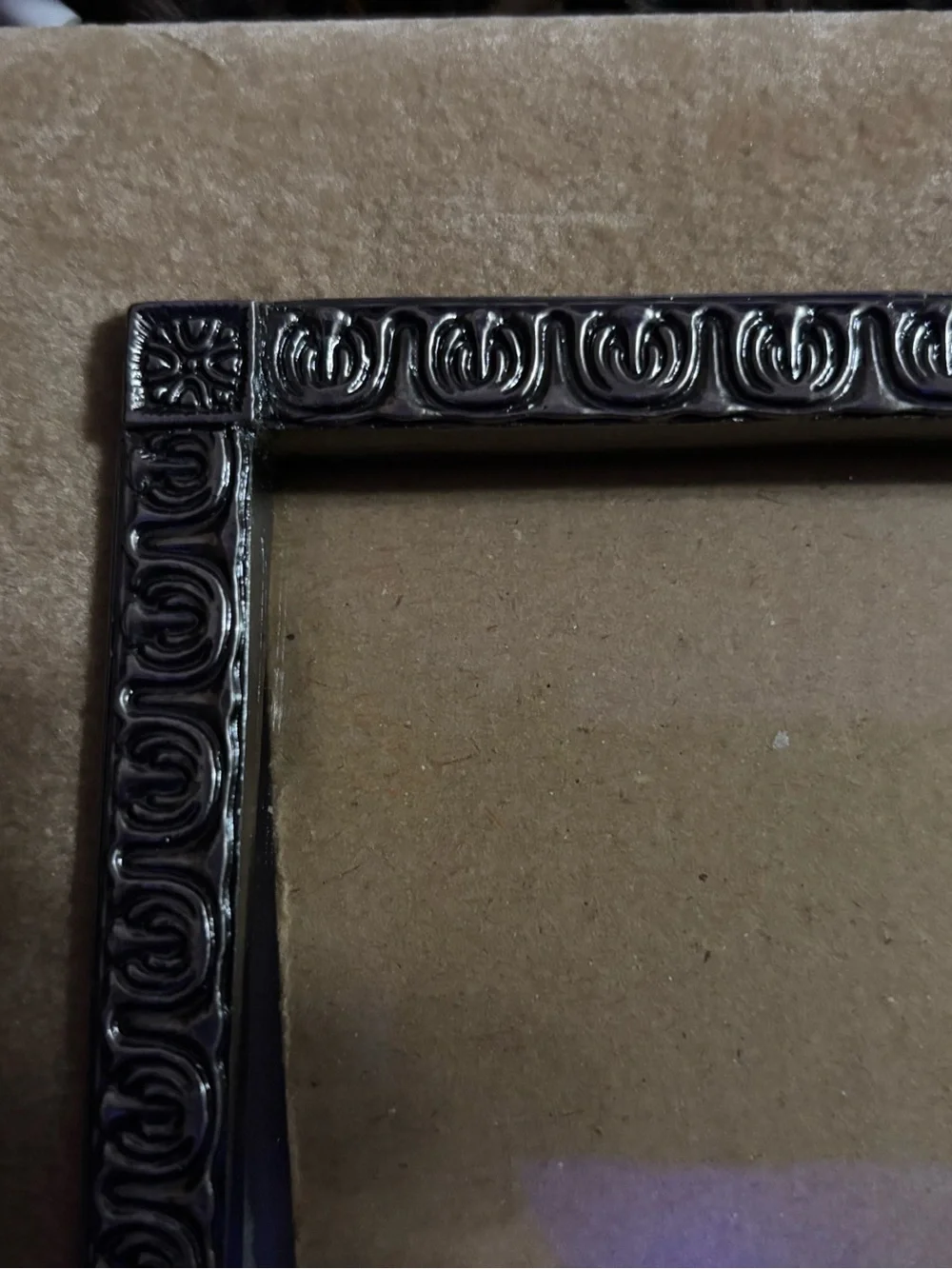 Decorative Black Ornate Picture Frame - Home Accents